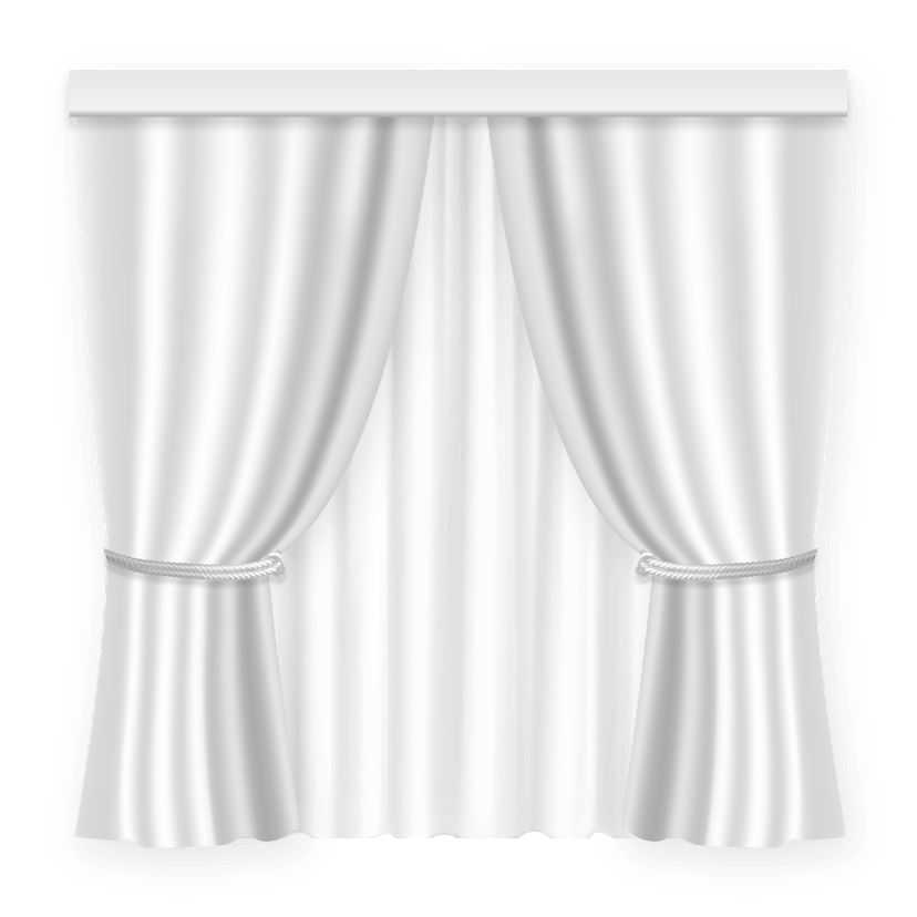 MTronic Smart Curtains in grey white color