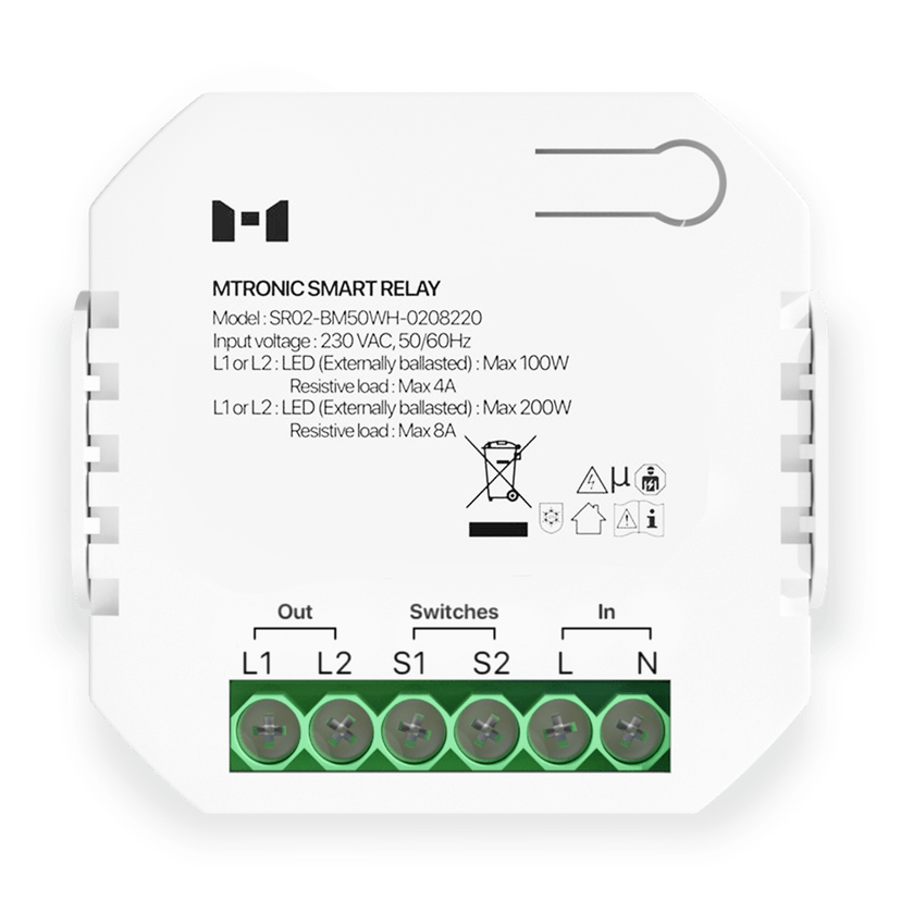 Smart relay which turns your simple switch into smart switch, product by MTronic