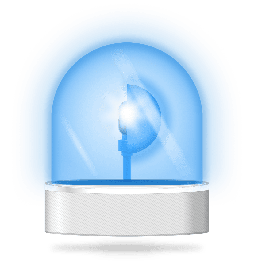 MTronic Smart Siren relay in white color